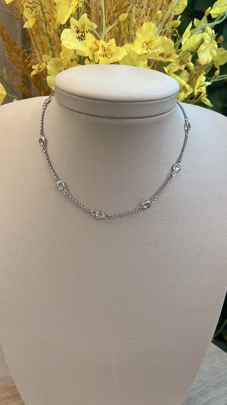 CHOKER PEDRAS DE CRISTAIS