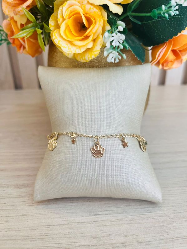 PULSEIRA INFANTIL DE PATINHAS