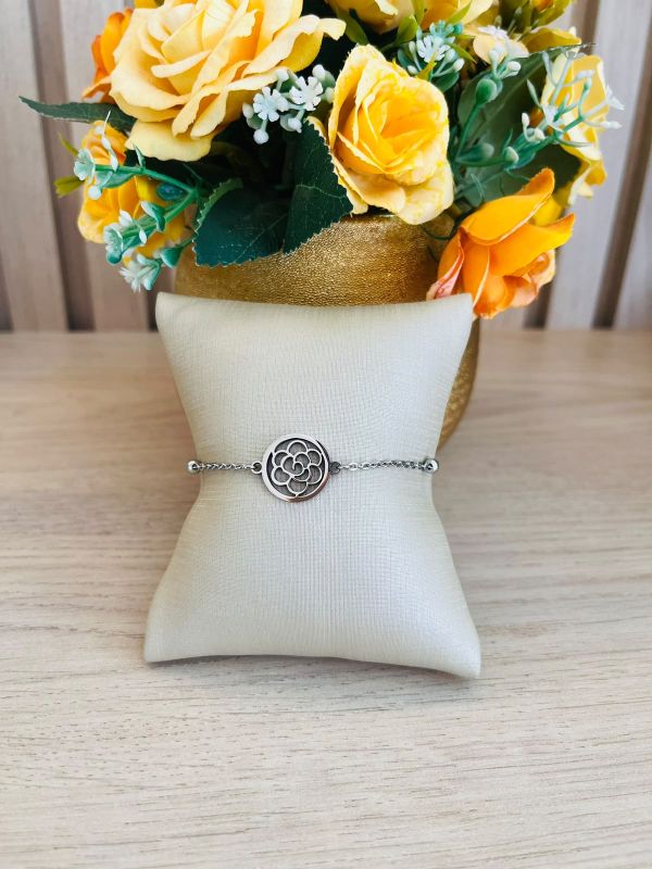 PULSEIRA FLOR AÇO