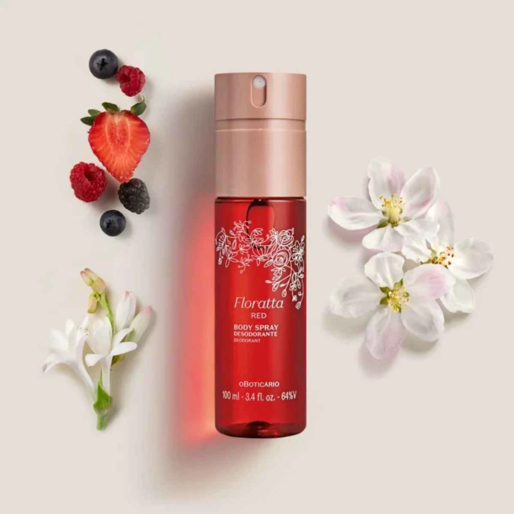Perfume body spray Floratta red