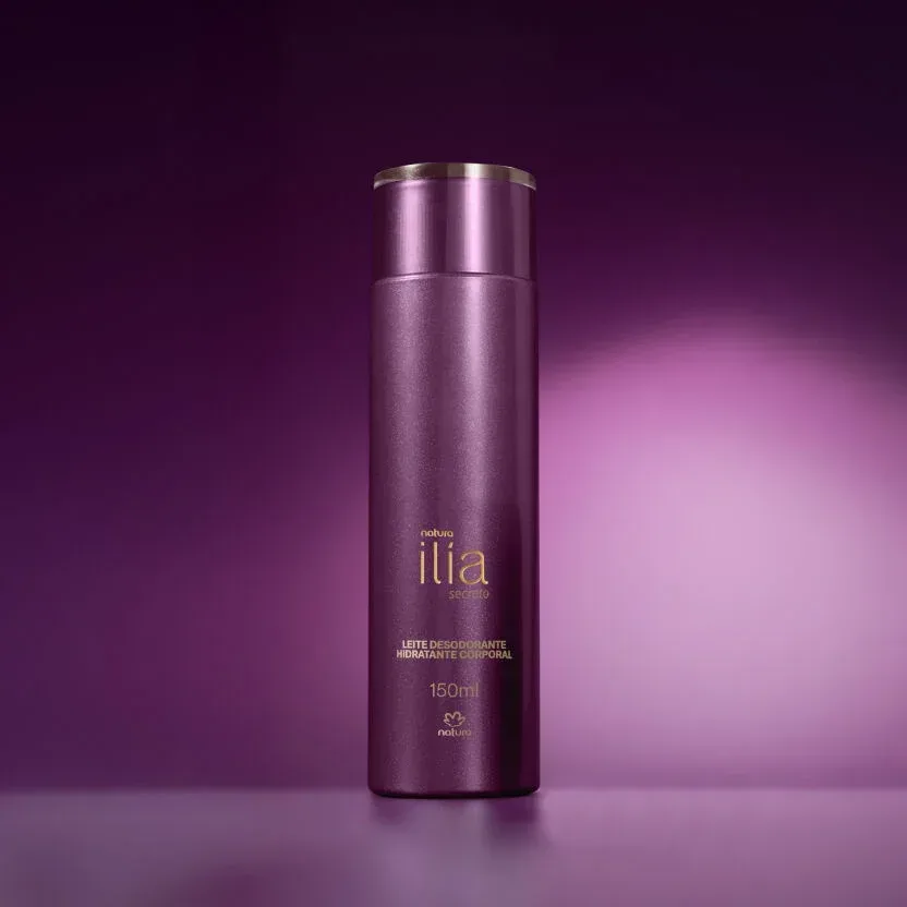 Hidratante leite desodorante ilia secreto
