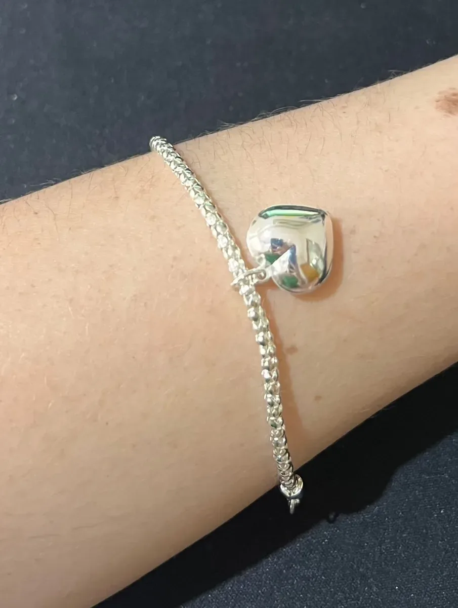 Pulseira grossa corac liso Pr