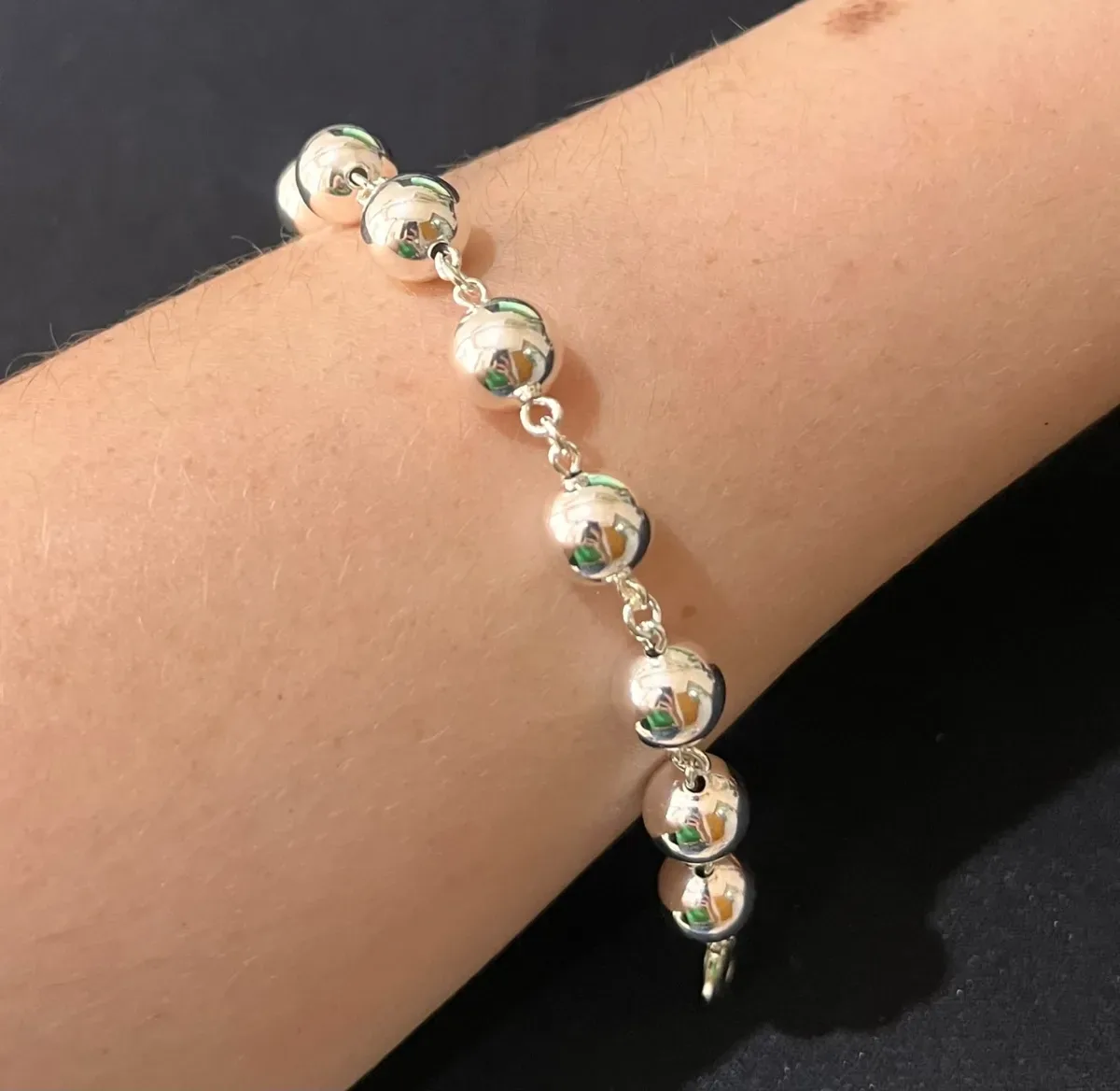 Pulseira 10 bolas g Pr