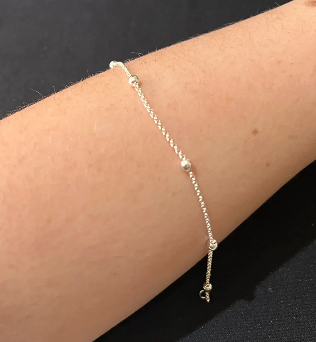 Pulseira 5 bolinha Pr