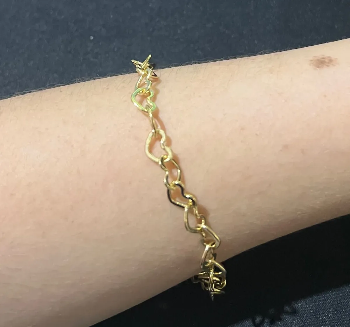Pulseira coraç grossa Dou