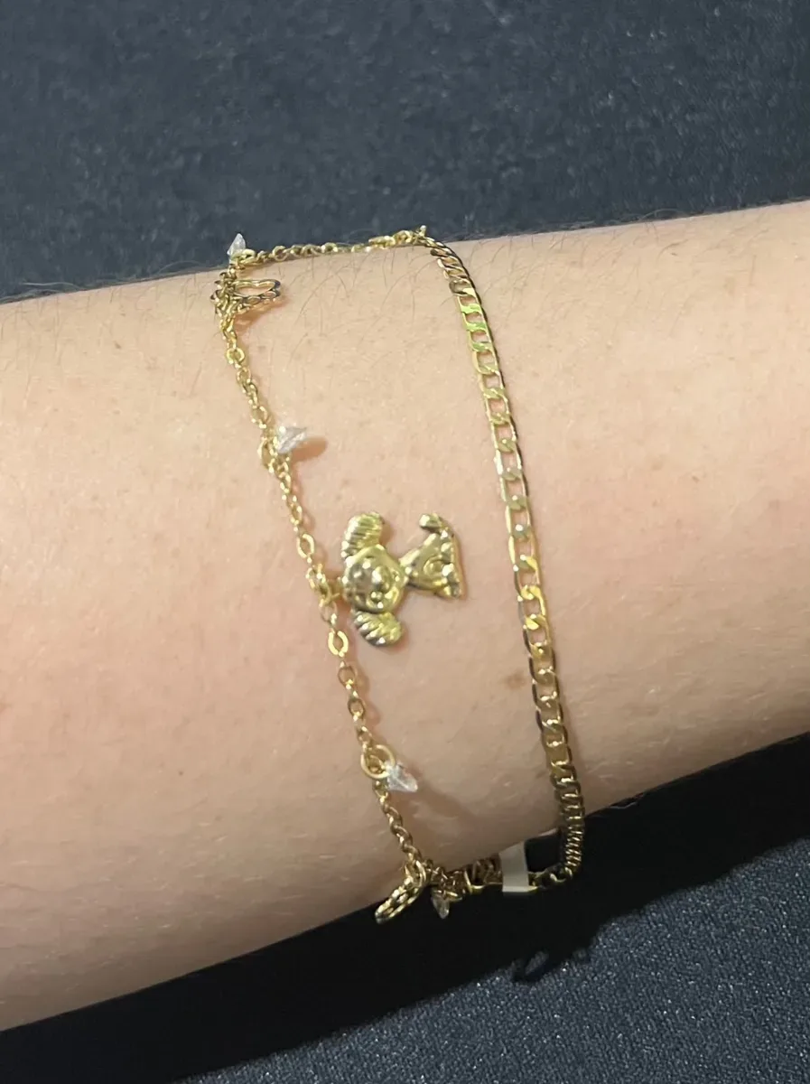 Pulseira dupla cachorro Dou