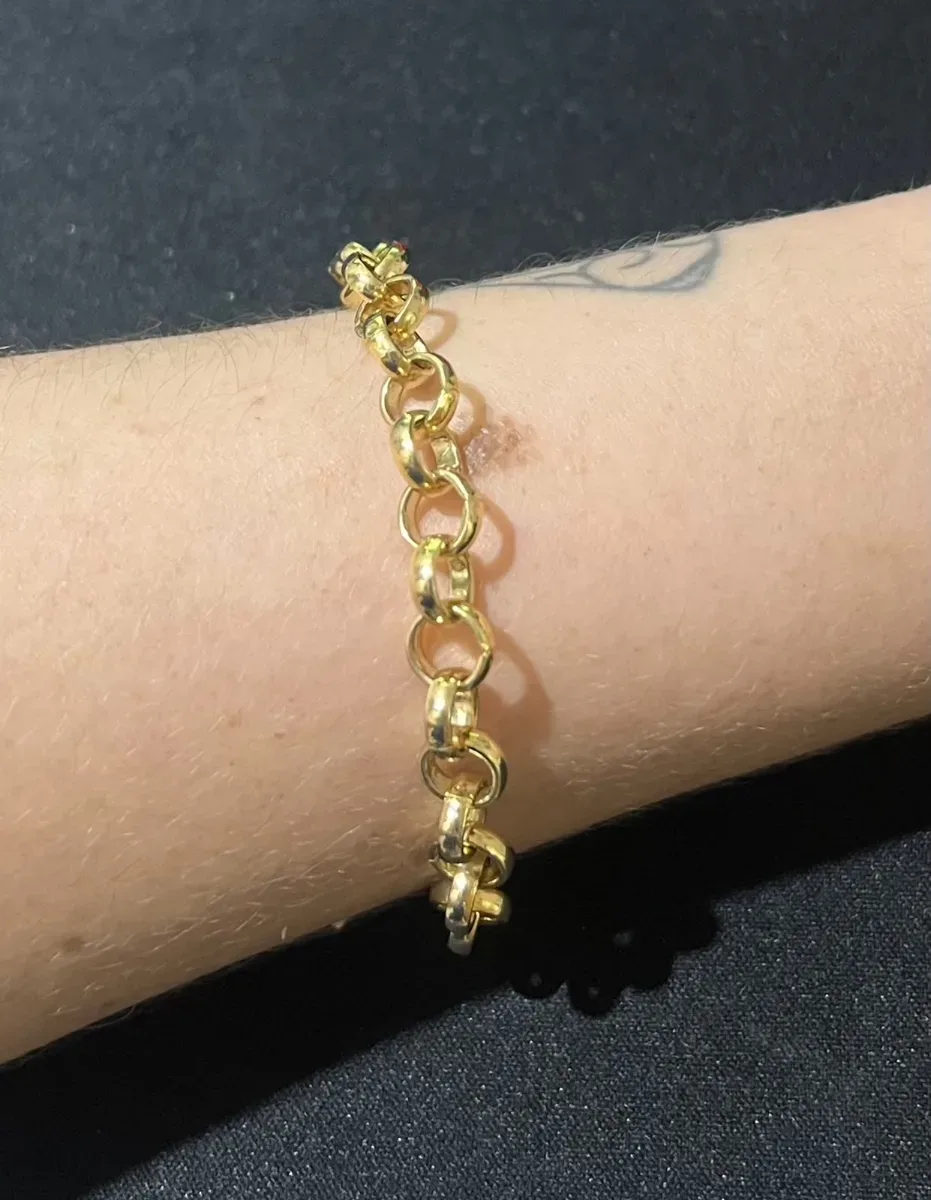 Pulseira elo grosso Dou
