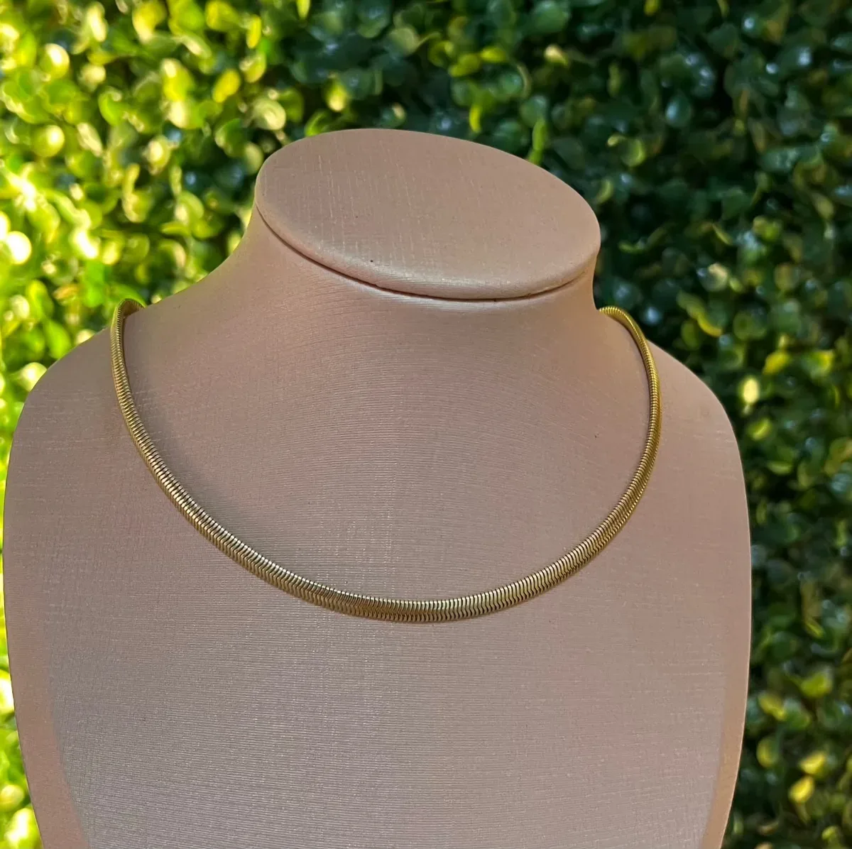 Choker cobra fina Dou