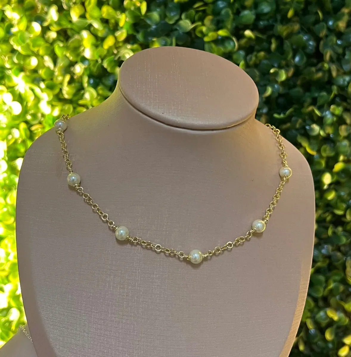 Choker 7 pérola Dou