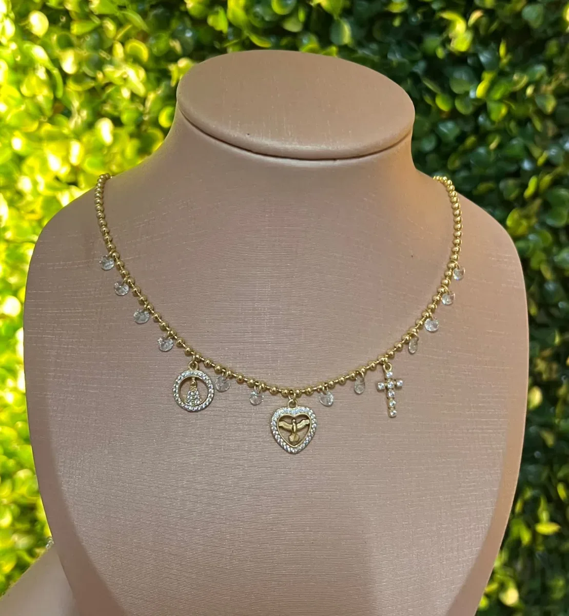 Choker N. Senhora Cruz e Espirito Santo Dou
