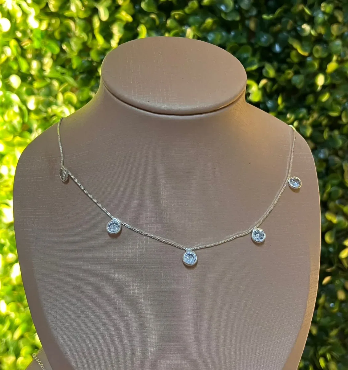 Choker 5 pedras Pr
