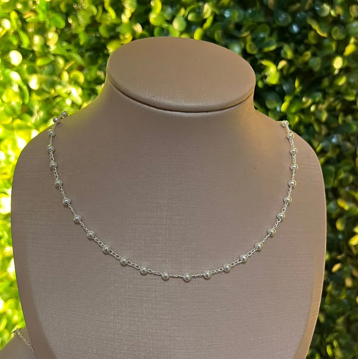 Choker bolinhas p Pr