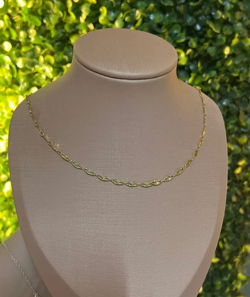 Choker trabalhada amassada Dou