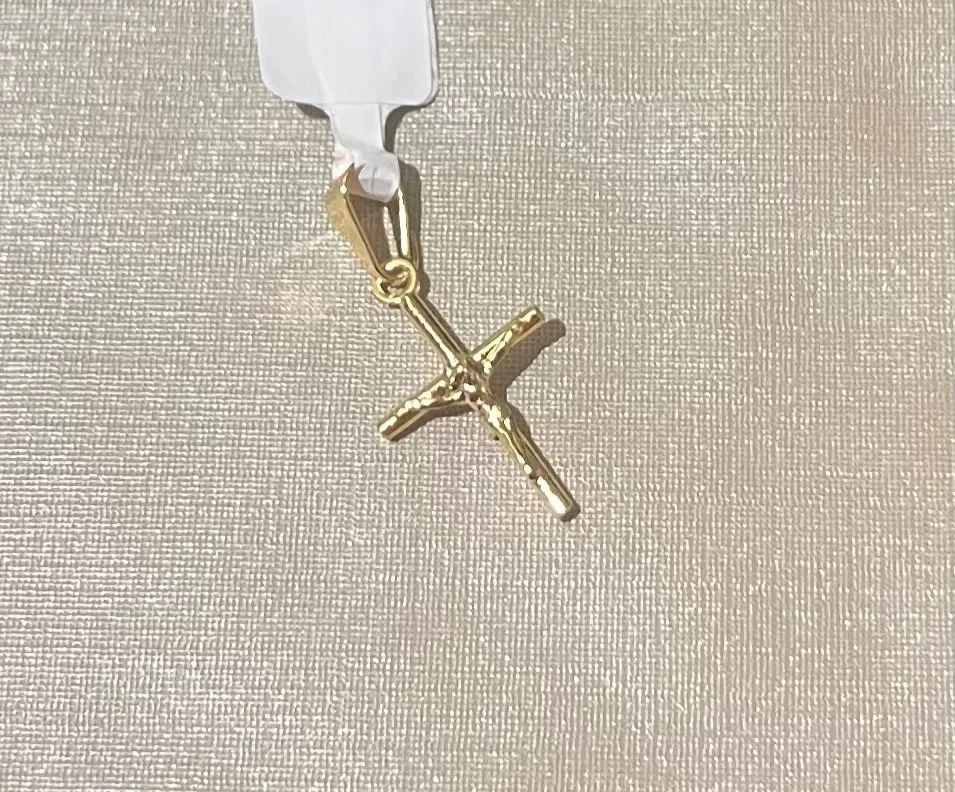 Pingente cruz jesus p Dou