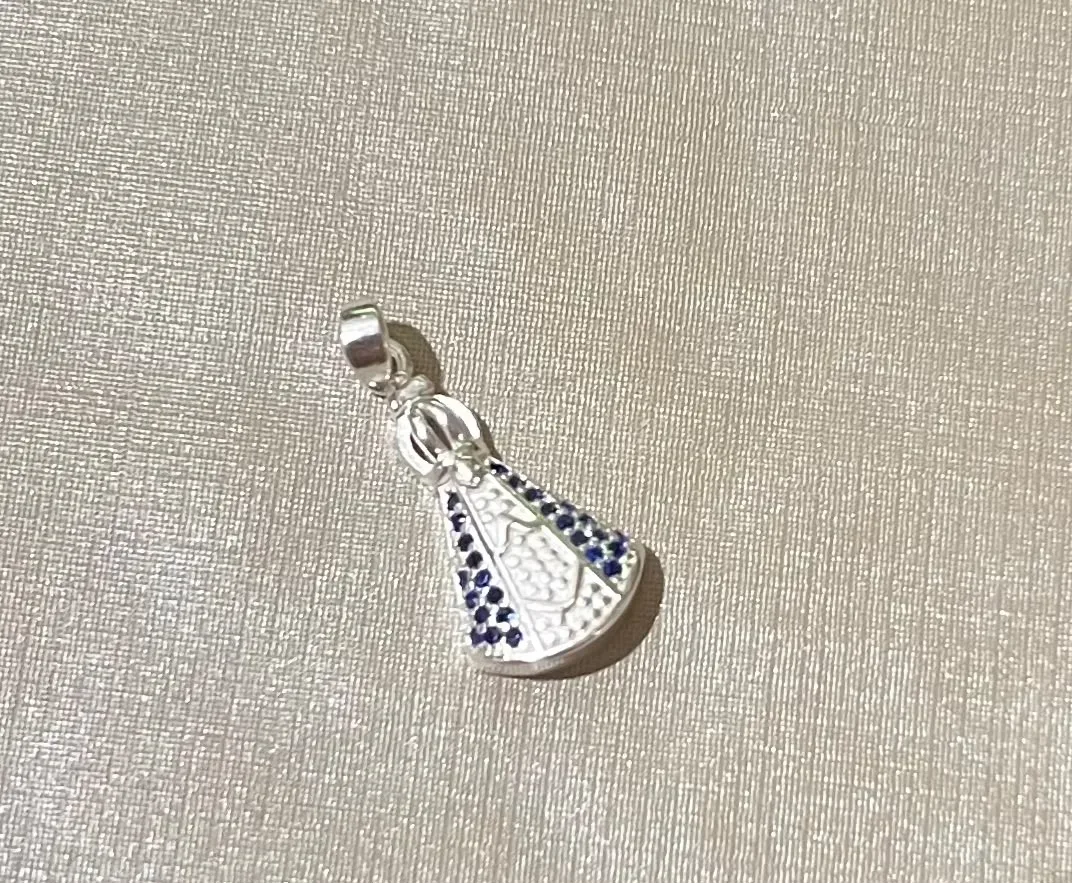 Pingente N. Senhora azul p Pr