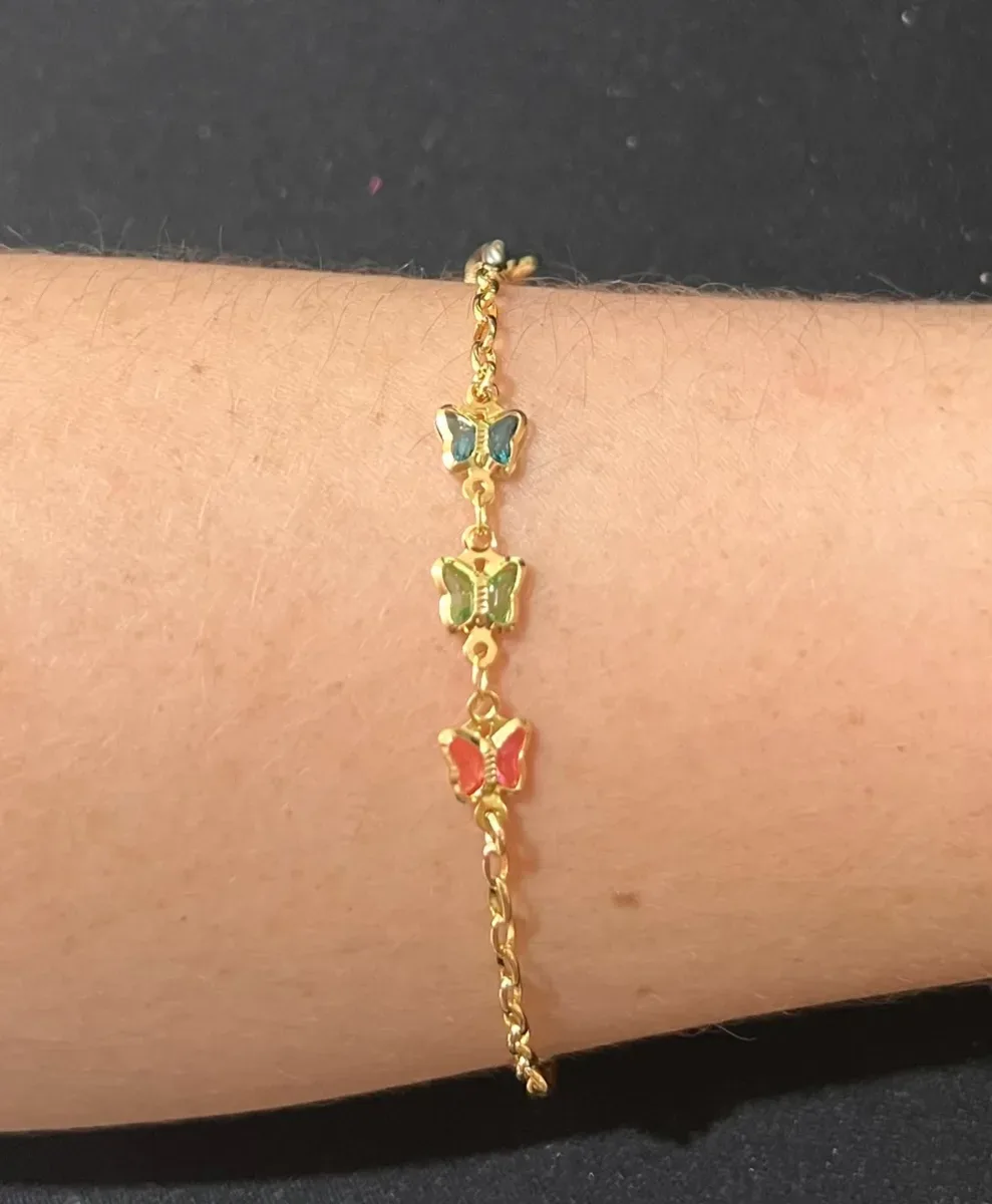 Pulseira inf 3 borb colorida Dou