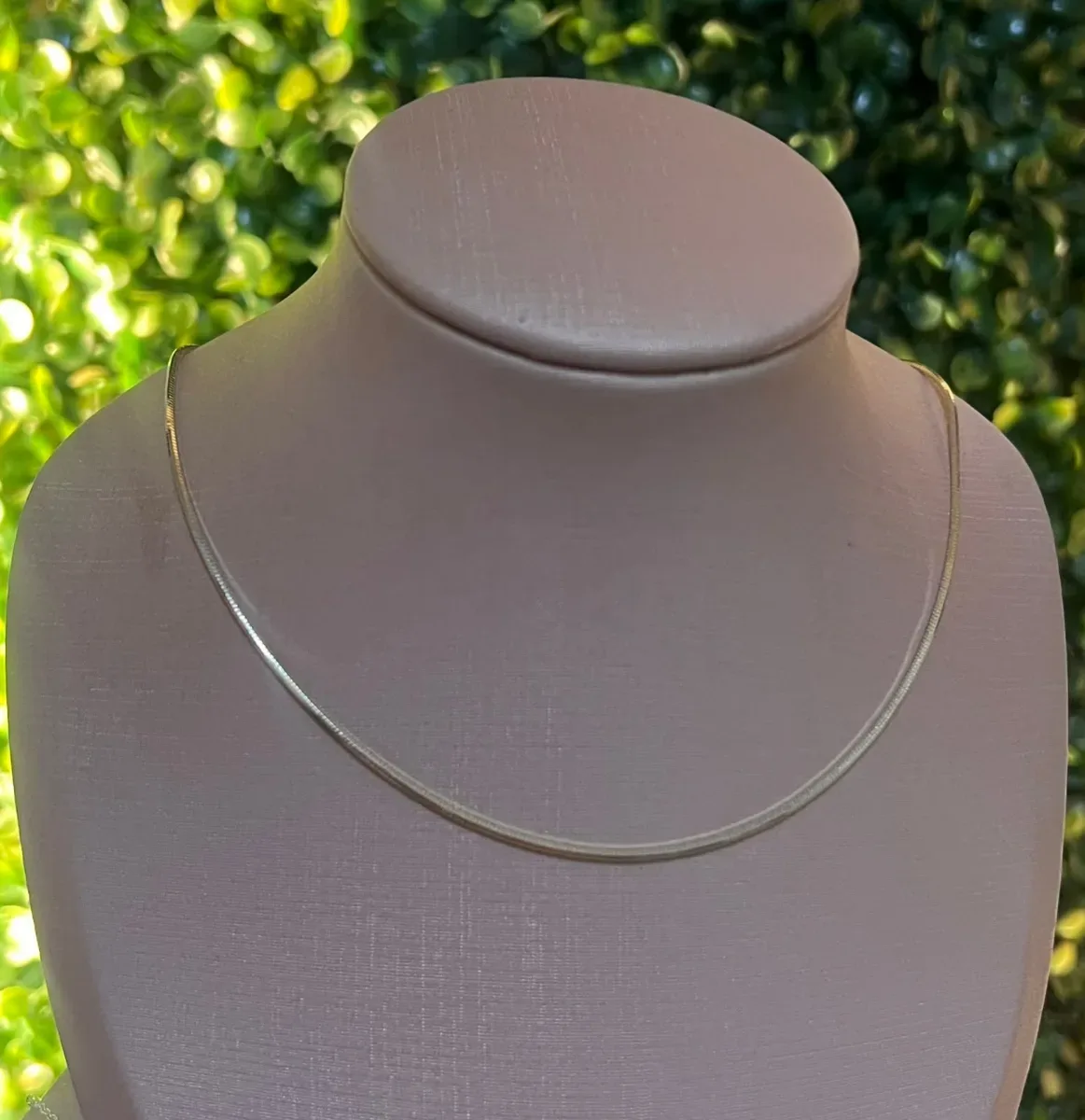 Colar meia dura 50 cm Pr