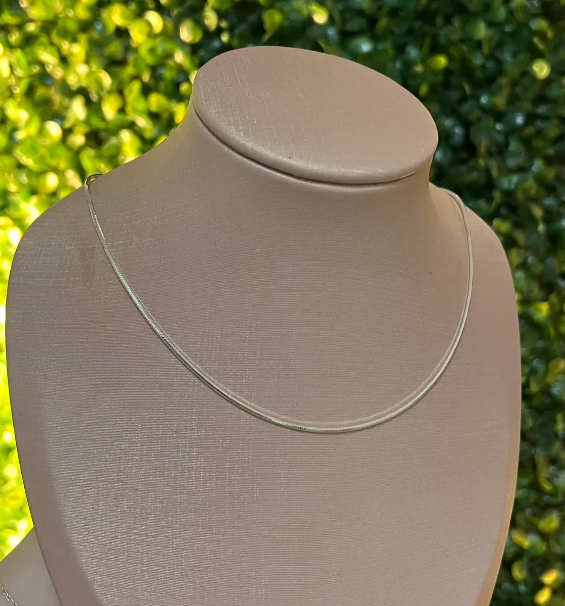 Colar meia dura 45 cm Pr