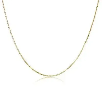 Colar veneziana 45 cm dourada