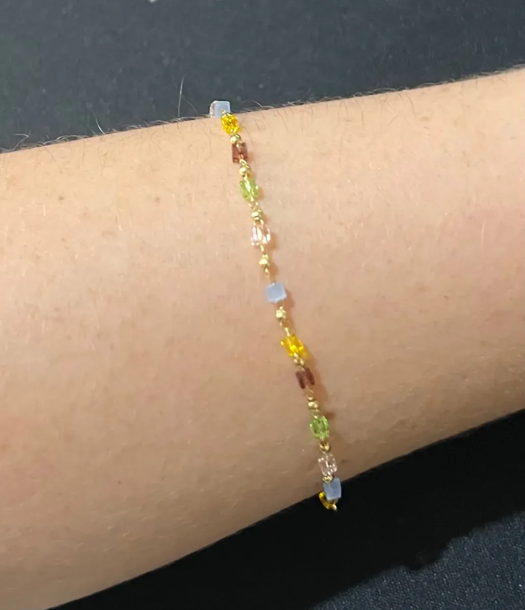 Pulseira inf colorida Dou