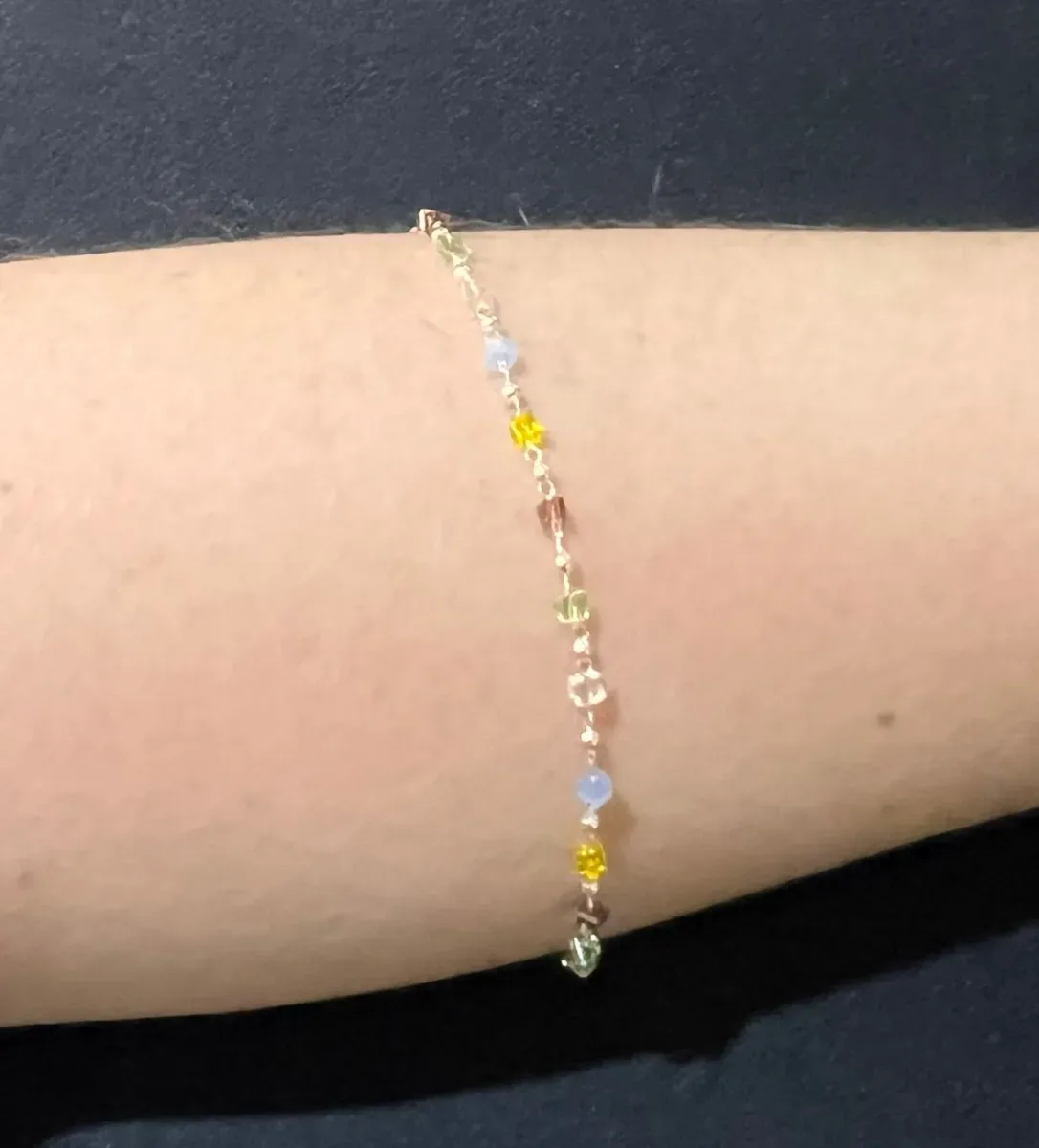 Pulseira inf colorida Pr