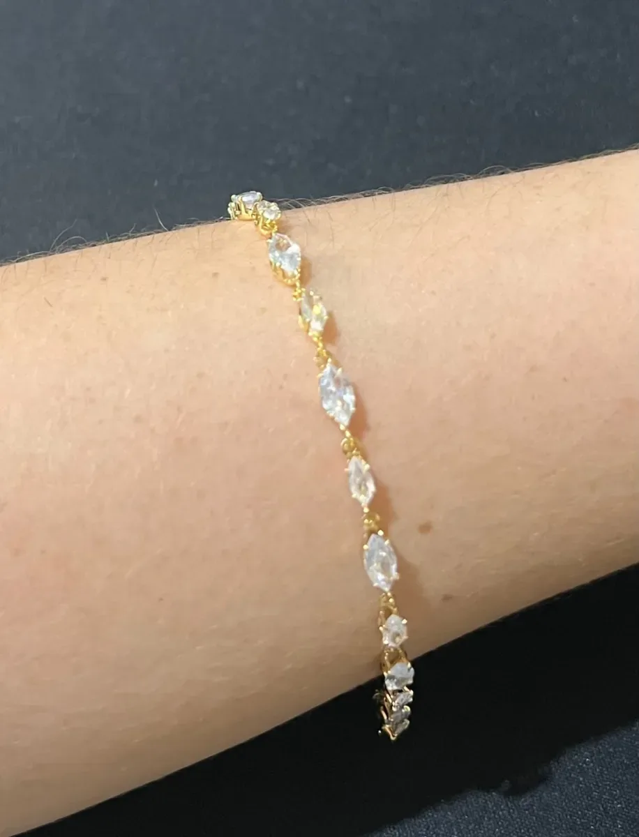 Pulseira pedra diferente cristal Dou