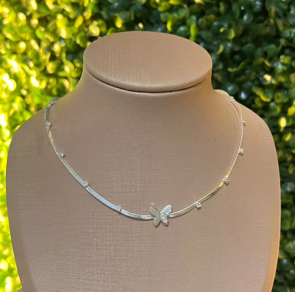 Choker dura pedra e borb Pr