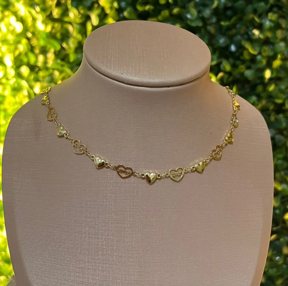 Choker amor e coraç Dou