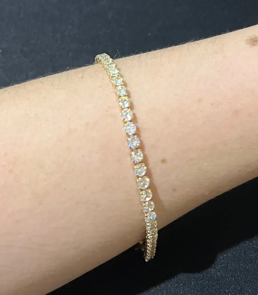 Pulseira int pedra com extensor Dou