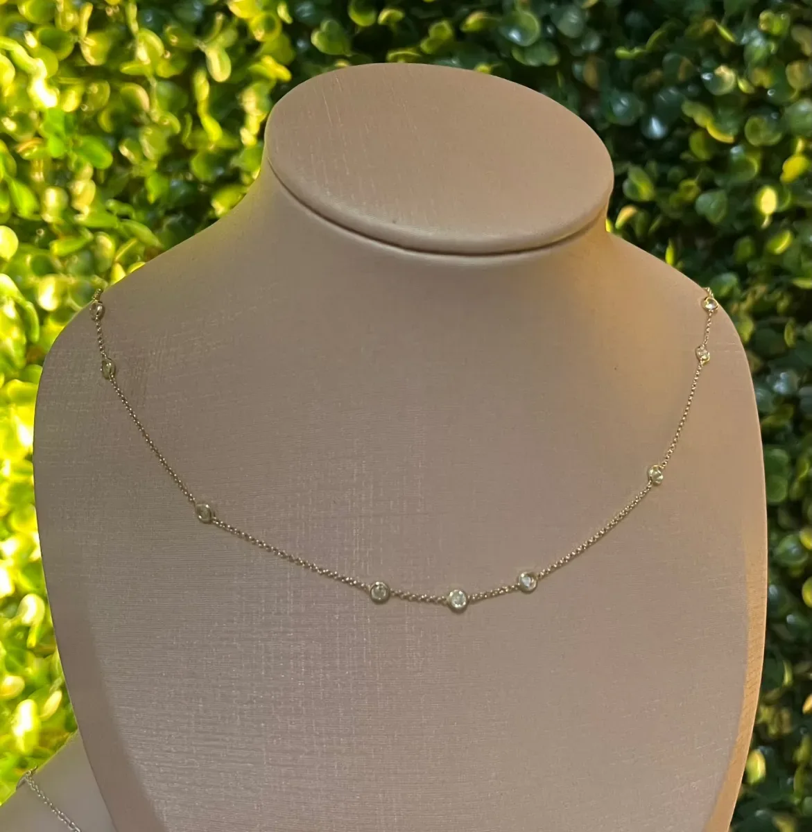Choker pedrinhas 40 cm Dou