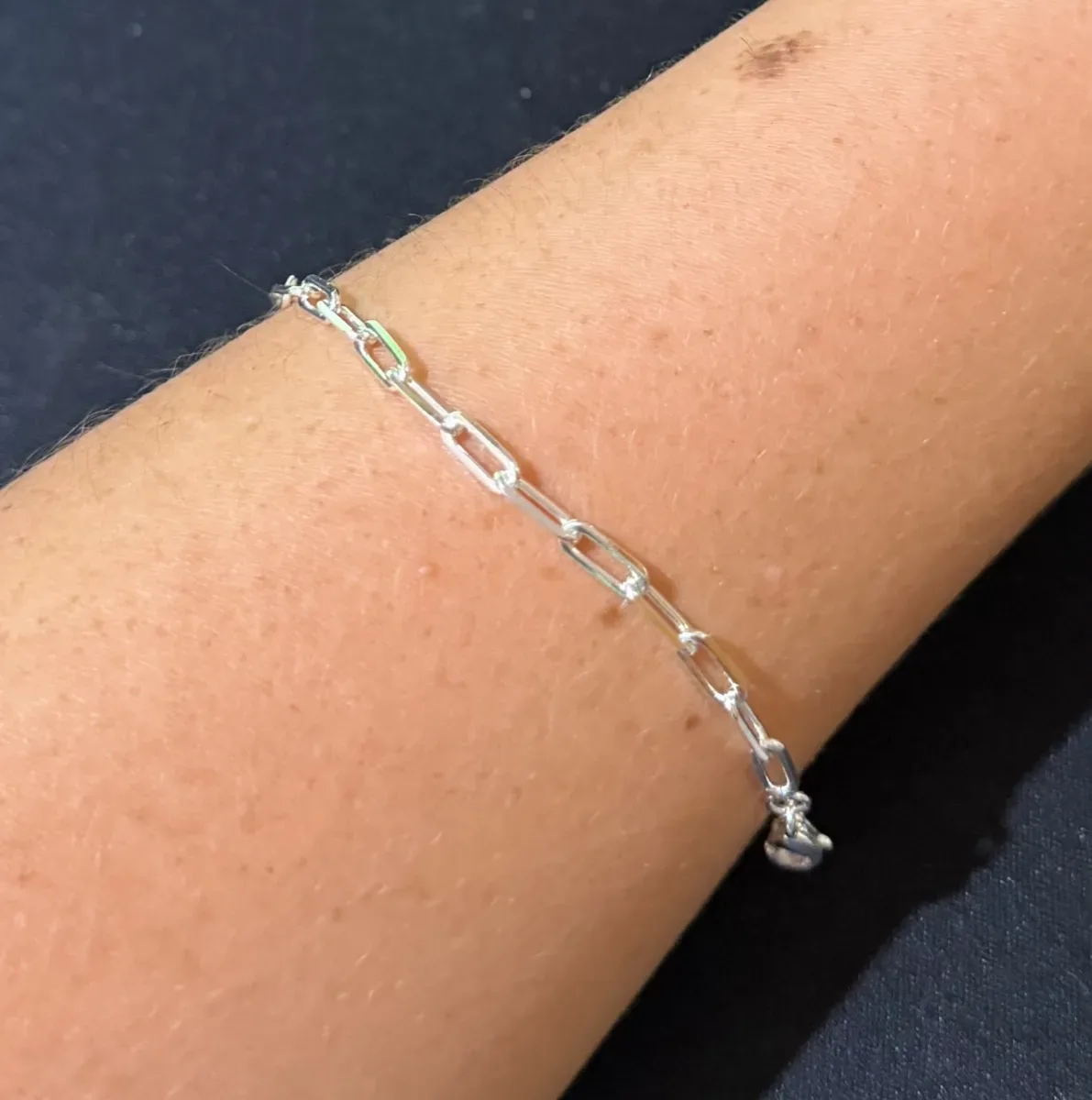 Pulseira inf mas elos largo Pr