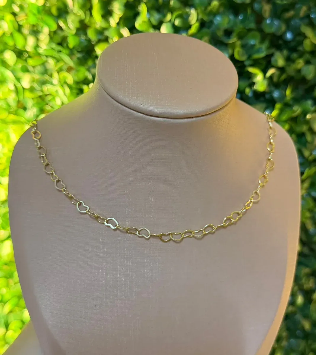 Choker coraç liso vazado m Dou